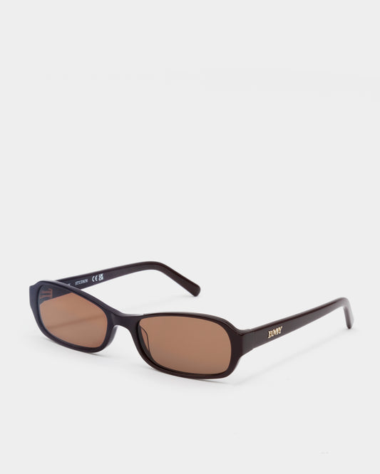 Juno Burgundy Sunglasses