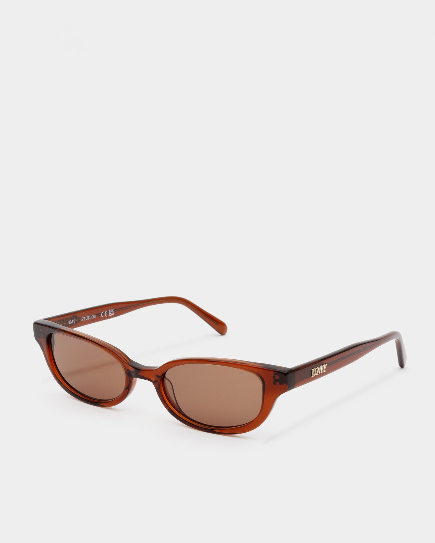 Romi Transparent Rust Sunglasses