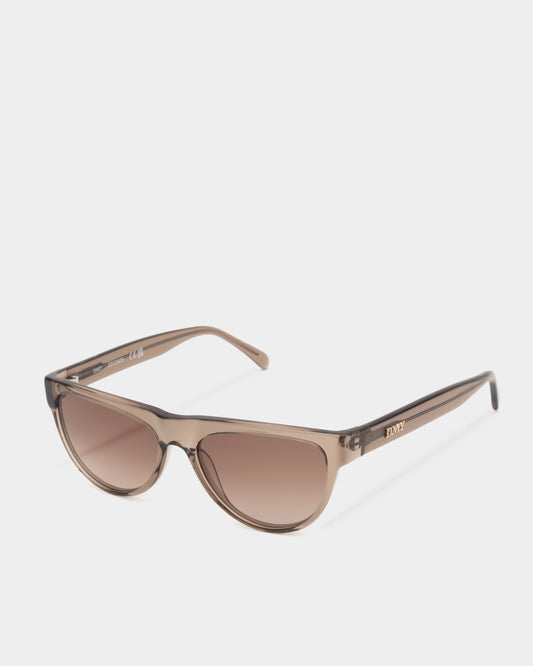 Louise Transparent Oyster Sunglasses